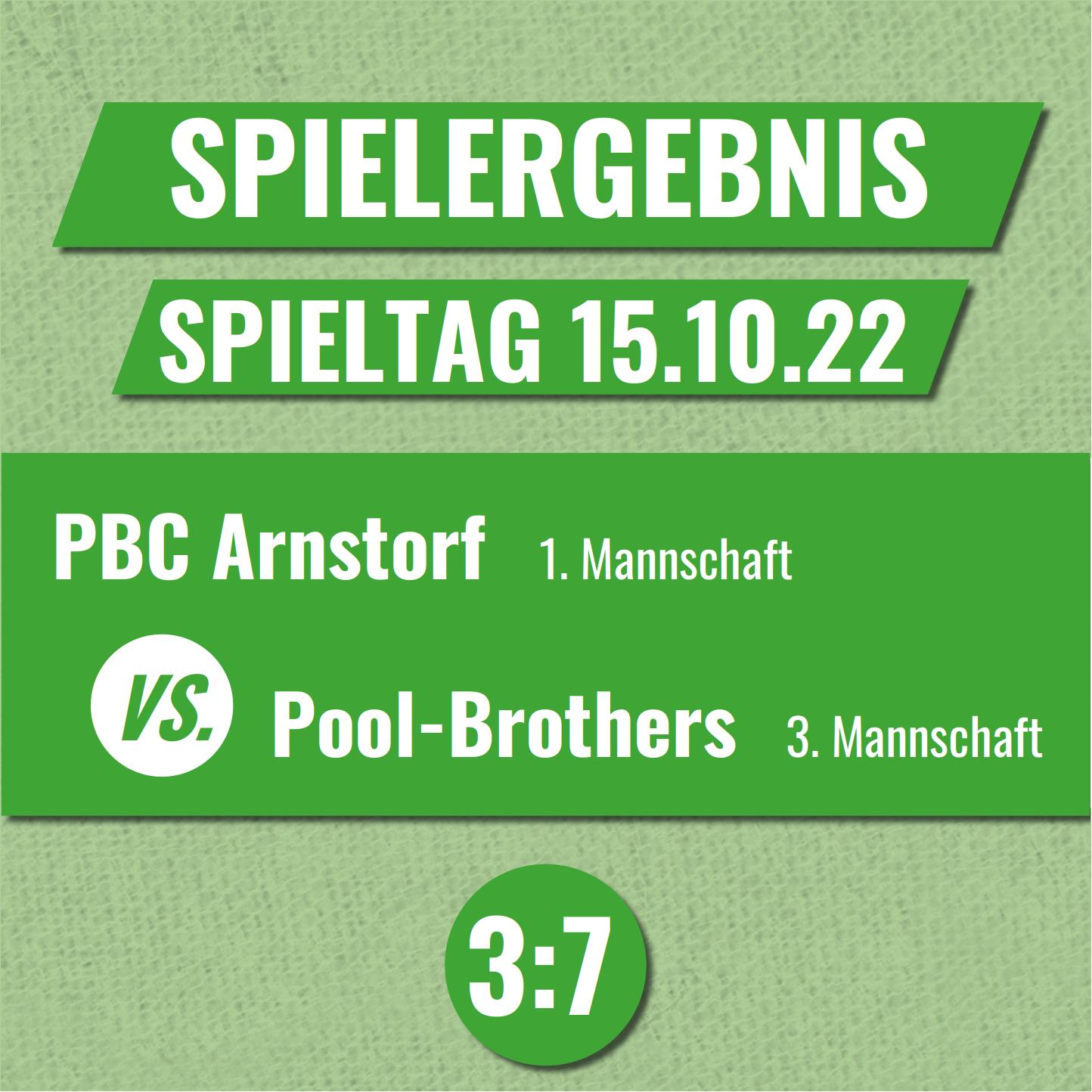 Arnstorf vs. PB-Deg 3
